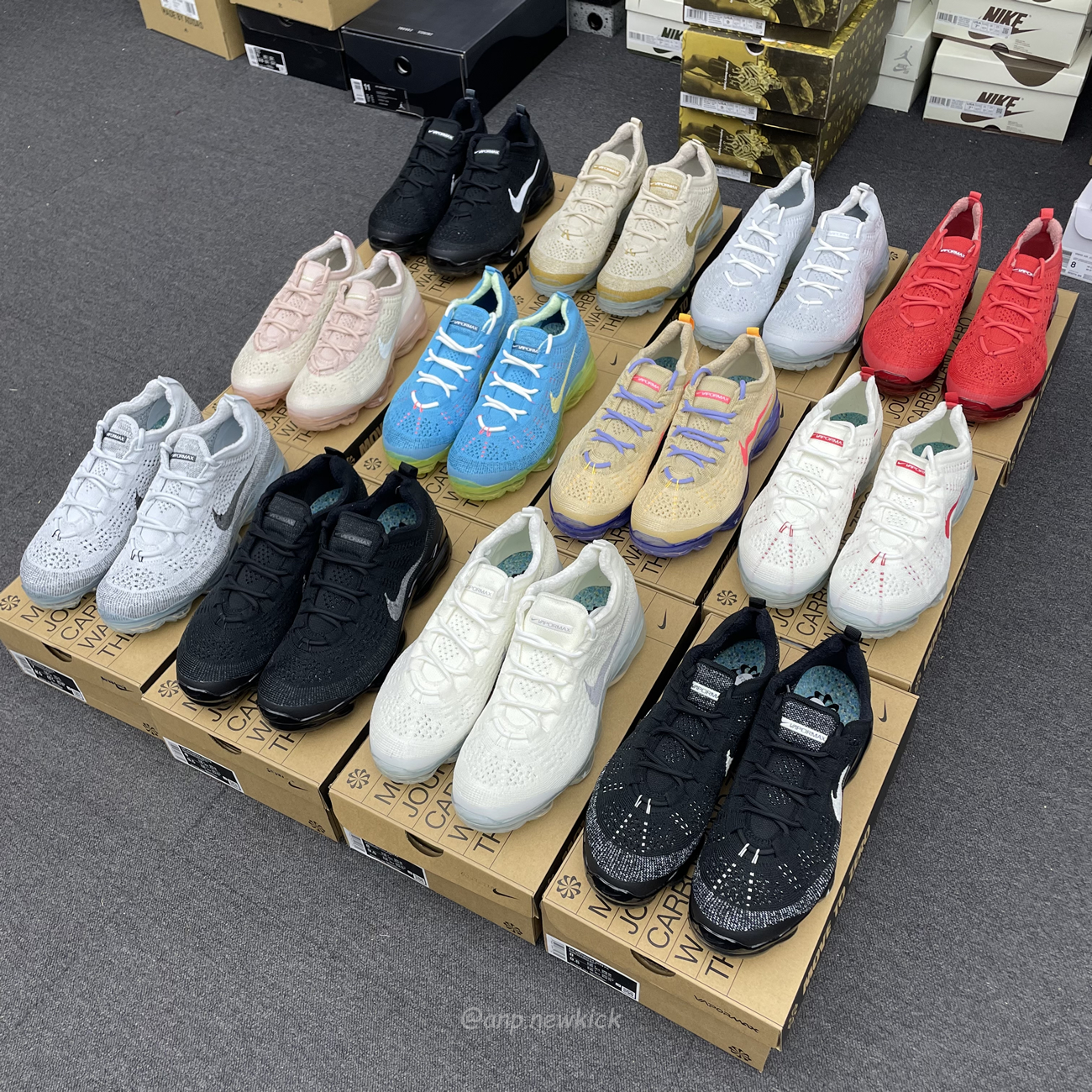 Nike Air Vapormax 2023 Fk Black Sail Anthracite (15) - www.newkick.vip